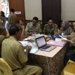 Inspektorat Kab. Karangasem Sedang Berdiskusi Dengan Pemeriksa BPK