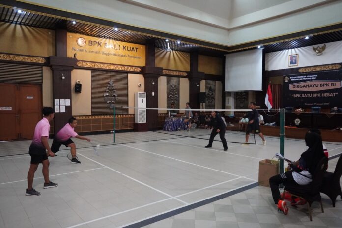 BPK Bali Mengadakan Turnamen Tenis dan Badminton