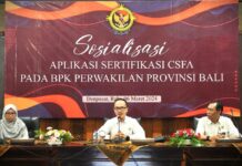 BPK Bali Laksanakan Sosialisasi Aplikasi Sertifikasi CSFA